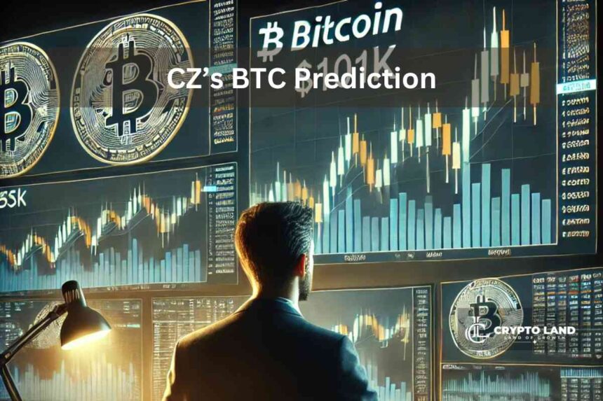 CZ predicted bitcoin falling to 85k$ from 101k 4 years back and exactly what happened