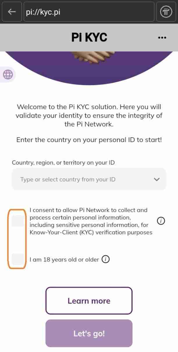 Reapplyig for Pi KYC