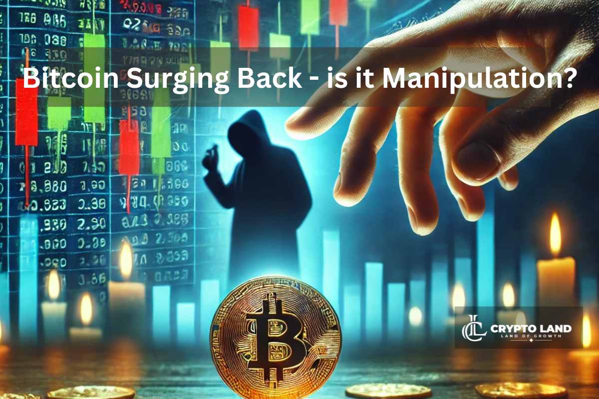 Bitcoin Surging Back - is it Manipulation